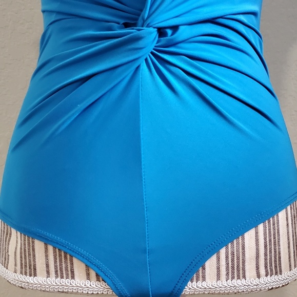 BODY CENTRAL AQUA BODYSUIT SIZE SM - Picture 3 of 8